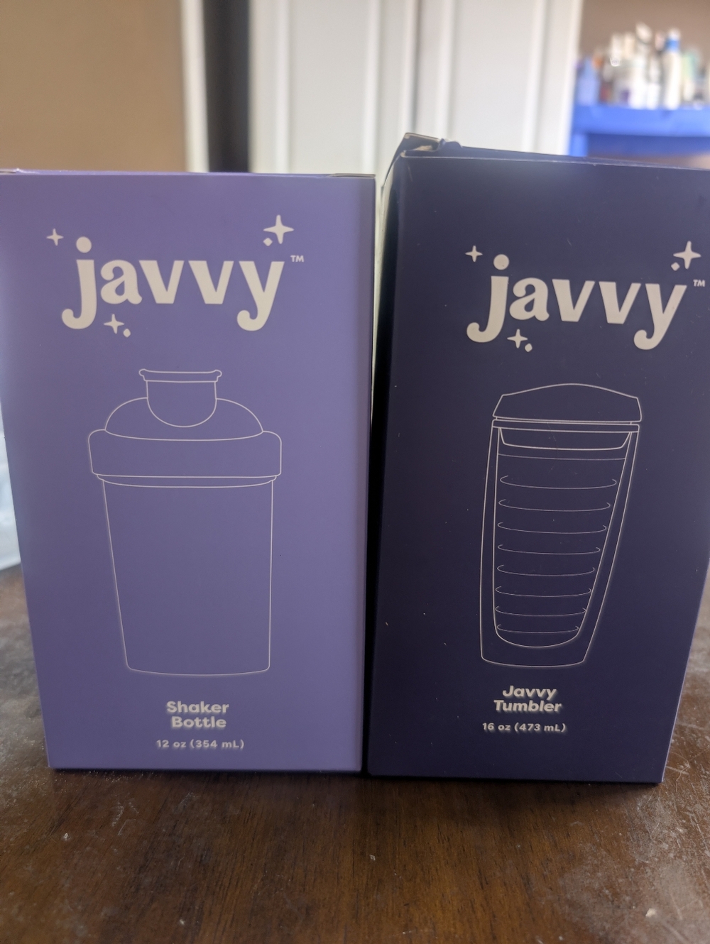 NEW Javvy Shaker Bottle And Tumbler..